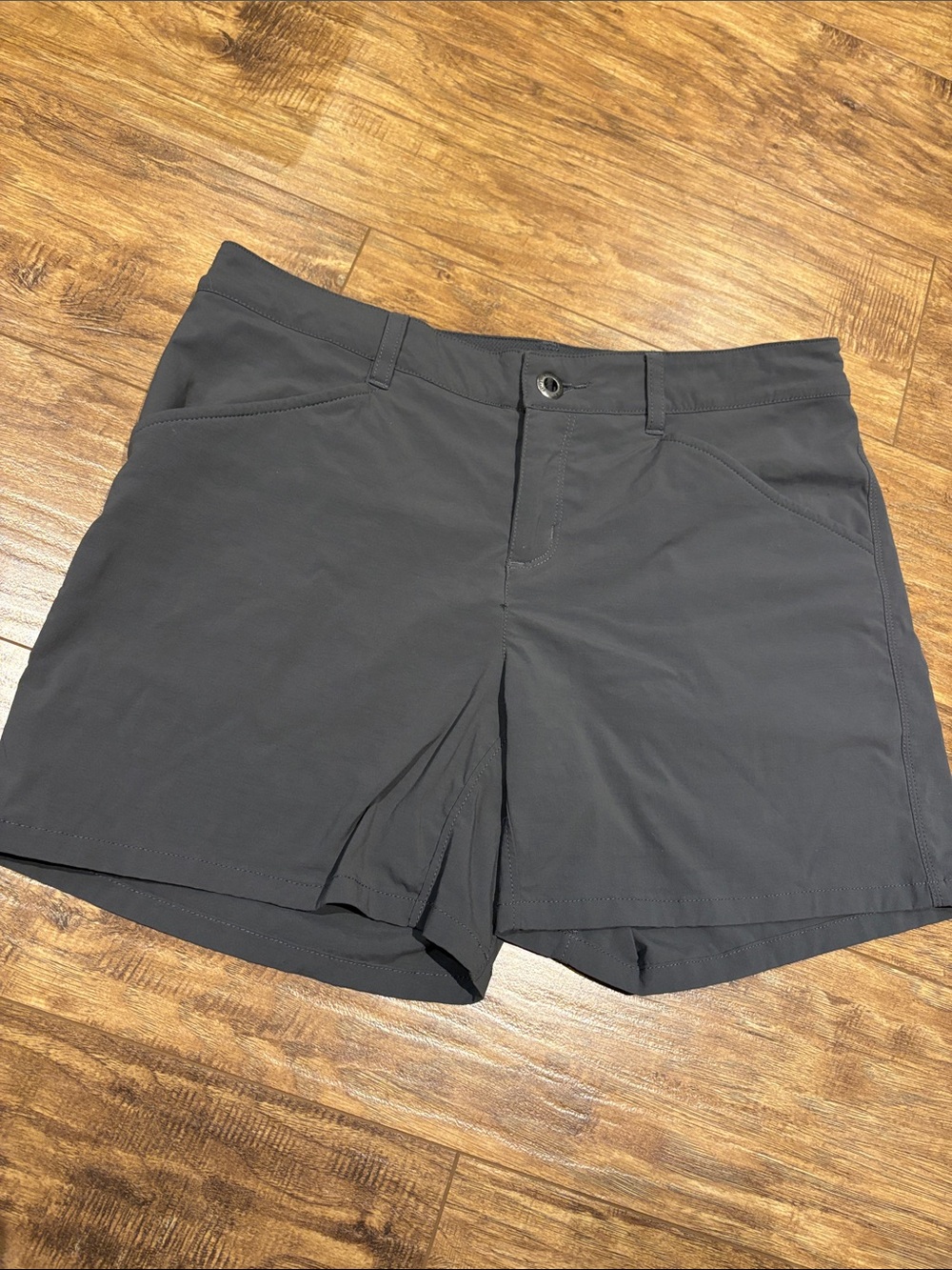 Patagonia Women's Charcoal Athletic Shorts size 6